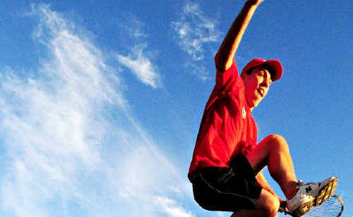 Damian Phillips was thrilled with his wins at the Queensland Championships. Damian Phillips was thrilled with his wins at the Queensland Championships.